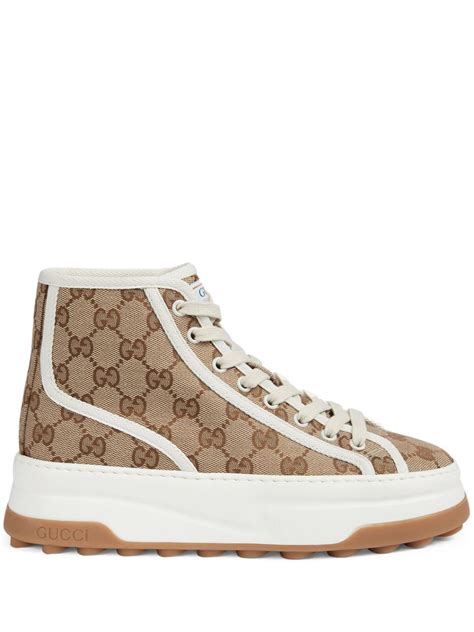 fashiop rep gucci leather high-top|farfetch gucci sneakers.